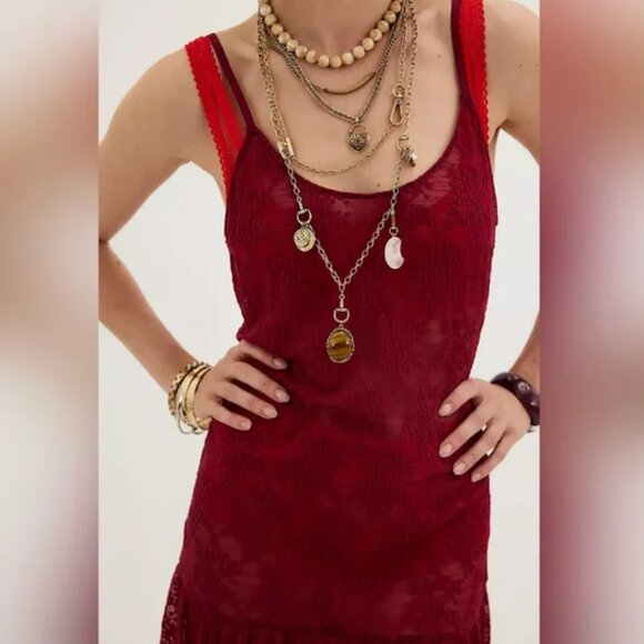 Free Pepple NWOT " Ready To Go" Midi Slip xs - Picture 3 of 9